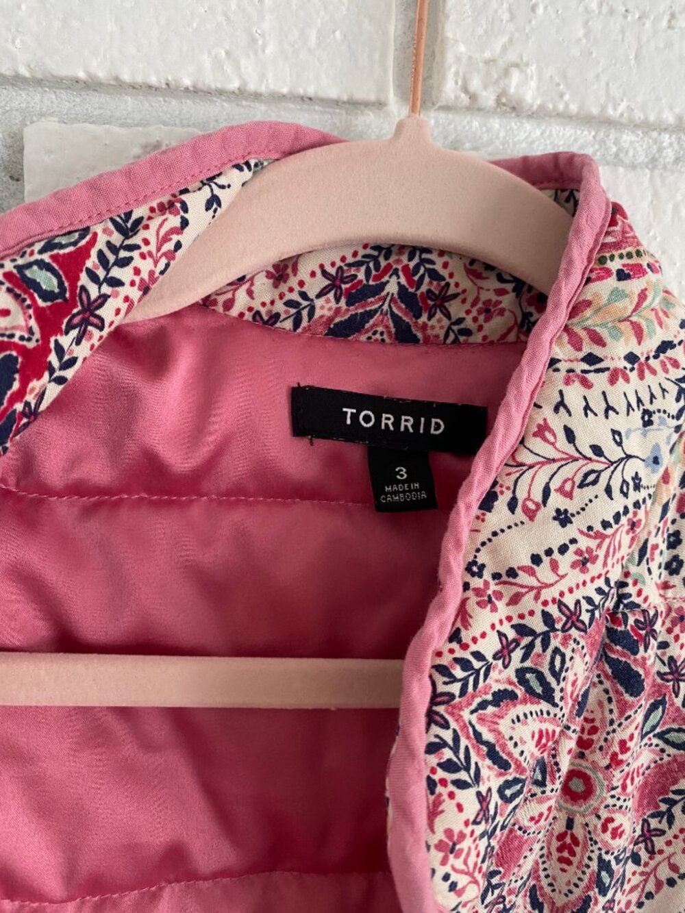 Torrid Boho Cottagecore Quilted Jacket - Picture 3 of 7